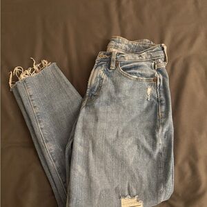 Old Navy High Rise Curvy Straight Leg Jeans